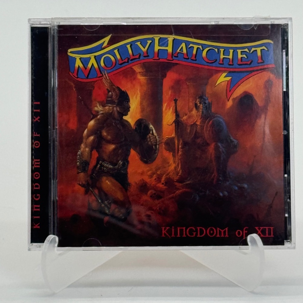 Molly Hatchet Kingdom of XII CD 2001 Southern Rock Charlie Daniels 06076-86297-2